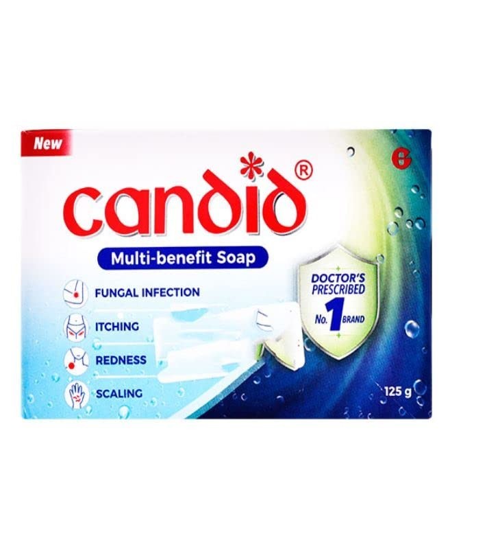 Candid Antifungal Soap 2 Pack Medicated Bar 125g Each Free Shipping