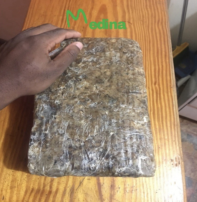 RAW African Natural Original Black Soap Bar
