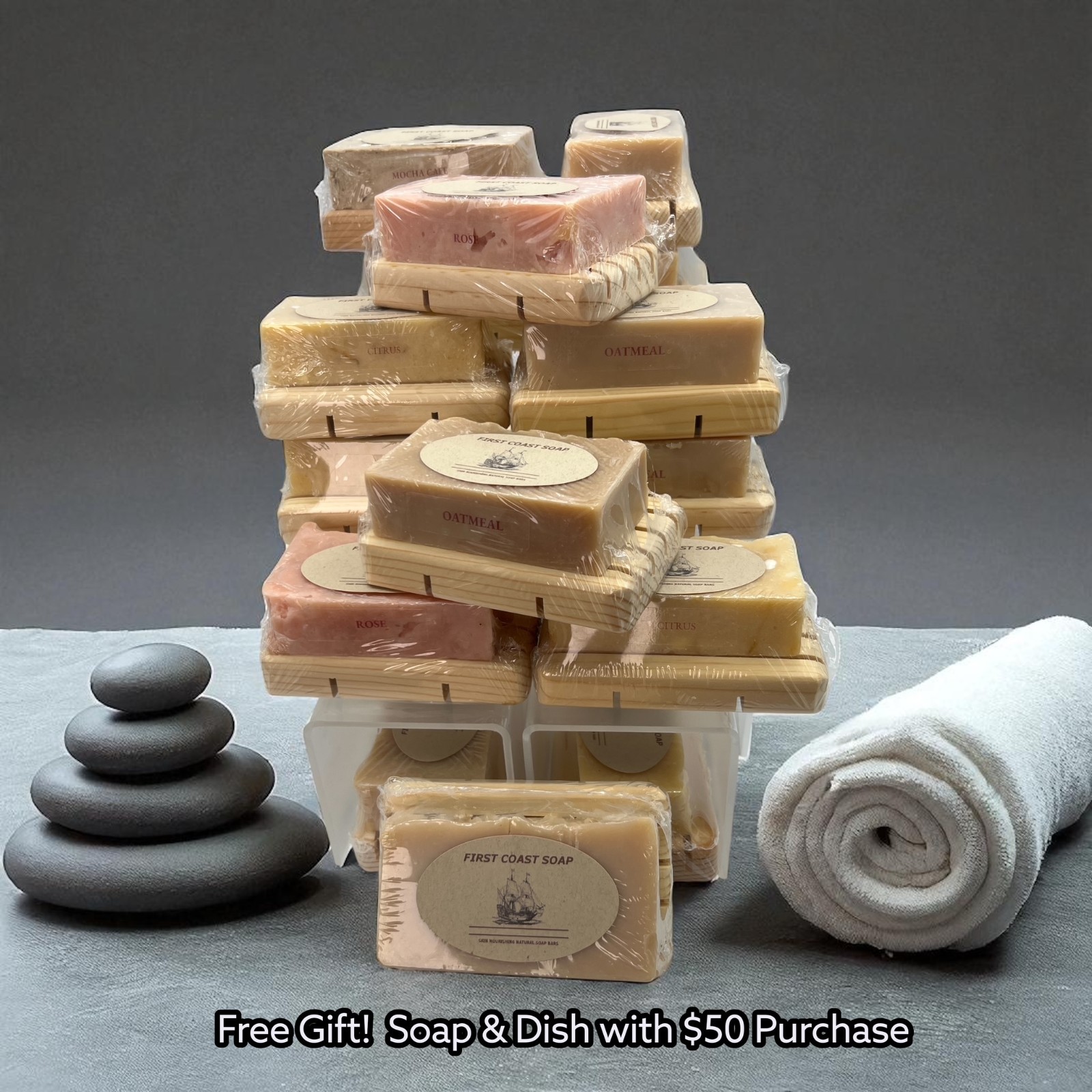 Handcrafted Cold Processed Milk Soap Bars – PICK SCENT! Free Mesh Soap Bag