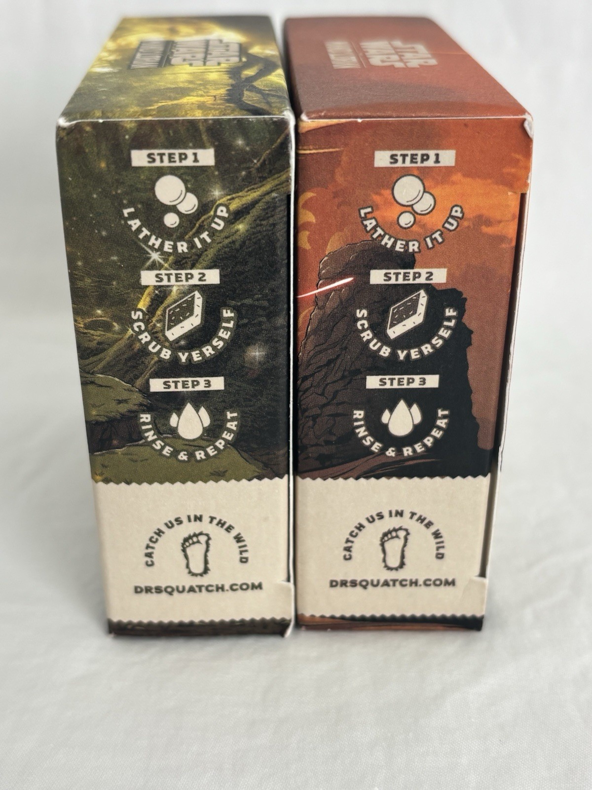 2-Pack Dr. Squatch Star Wars Limited Edition Soap This Is The Wash + Zen Cleanse
