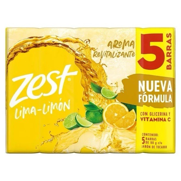 10 JABONES ZEST LIMA LIMÓN (90g) – 10 ZEST SOAPS 🇲🇽