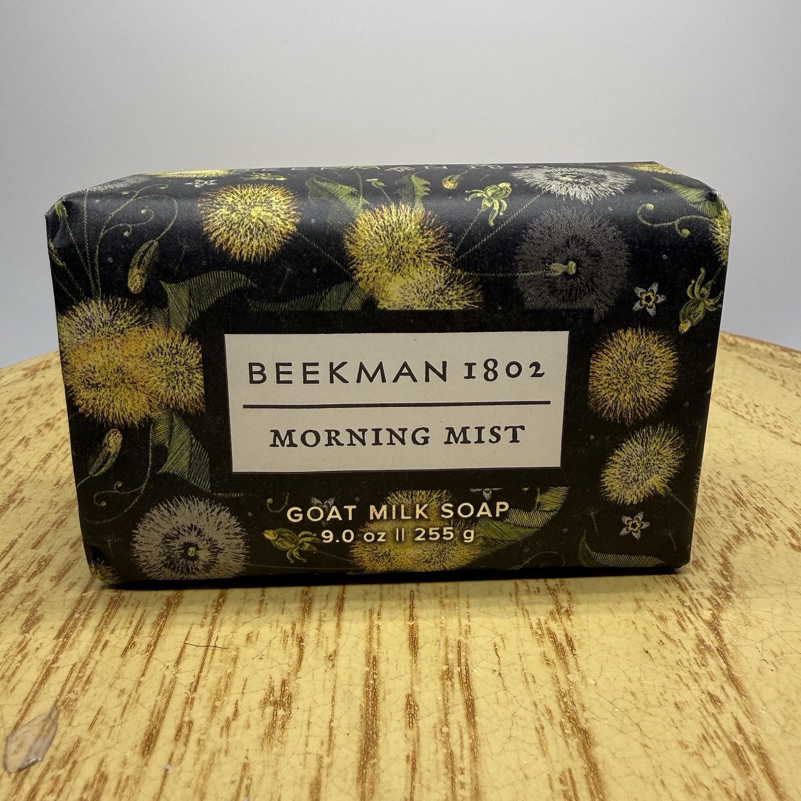 Beekman 1802 Pure Goat Milk Soap Bar Morning Mist 9 oz NEW Lily Of The Valley