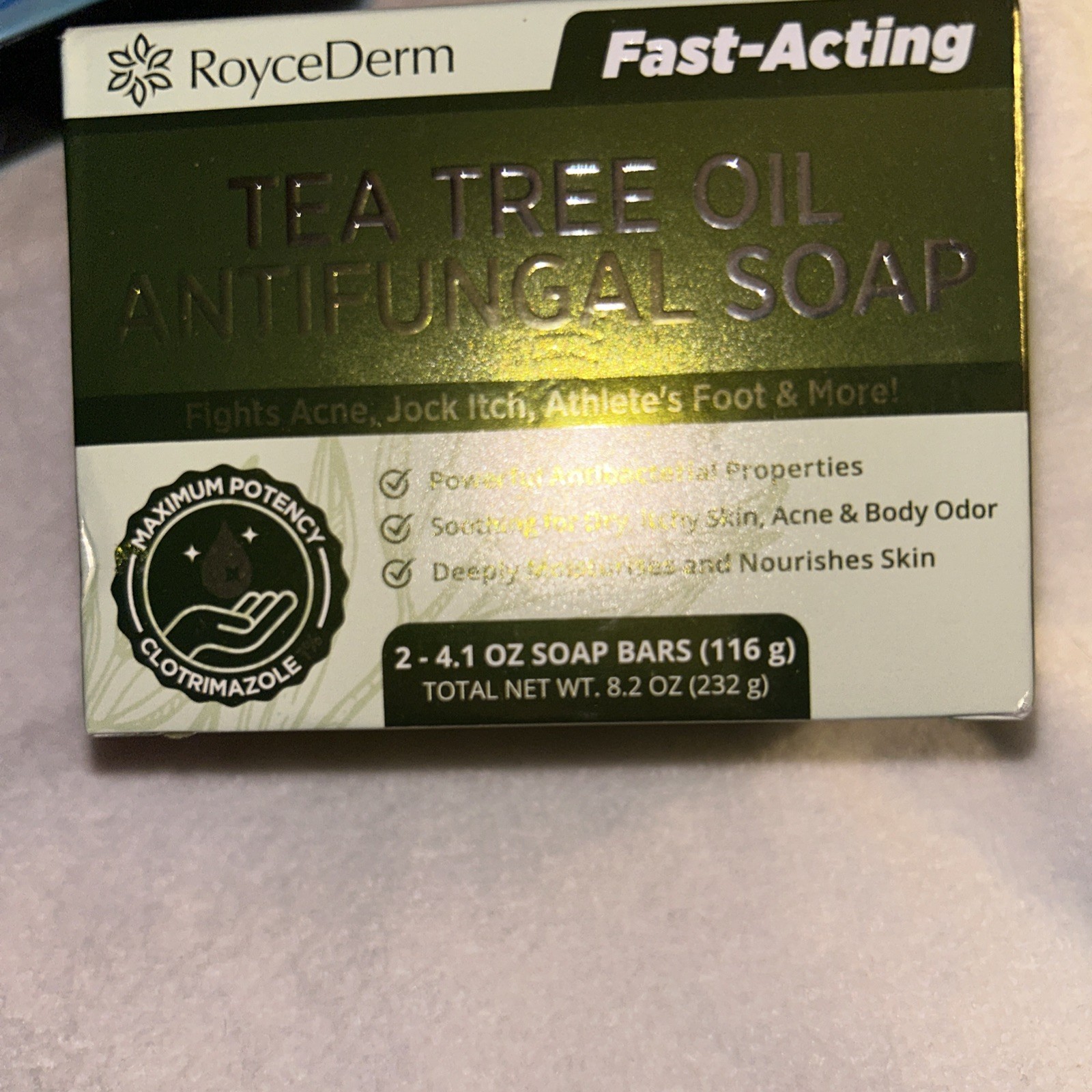 Tea Tree Oil Antifungal Soap Royce derm