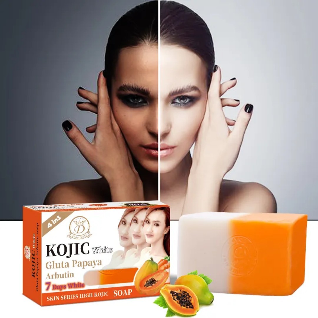 6-Pk Kojic Arbutin Brightening Bar Soap Skin Dark Spot Remover 160g [USA Stock]