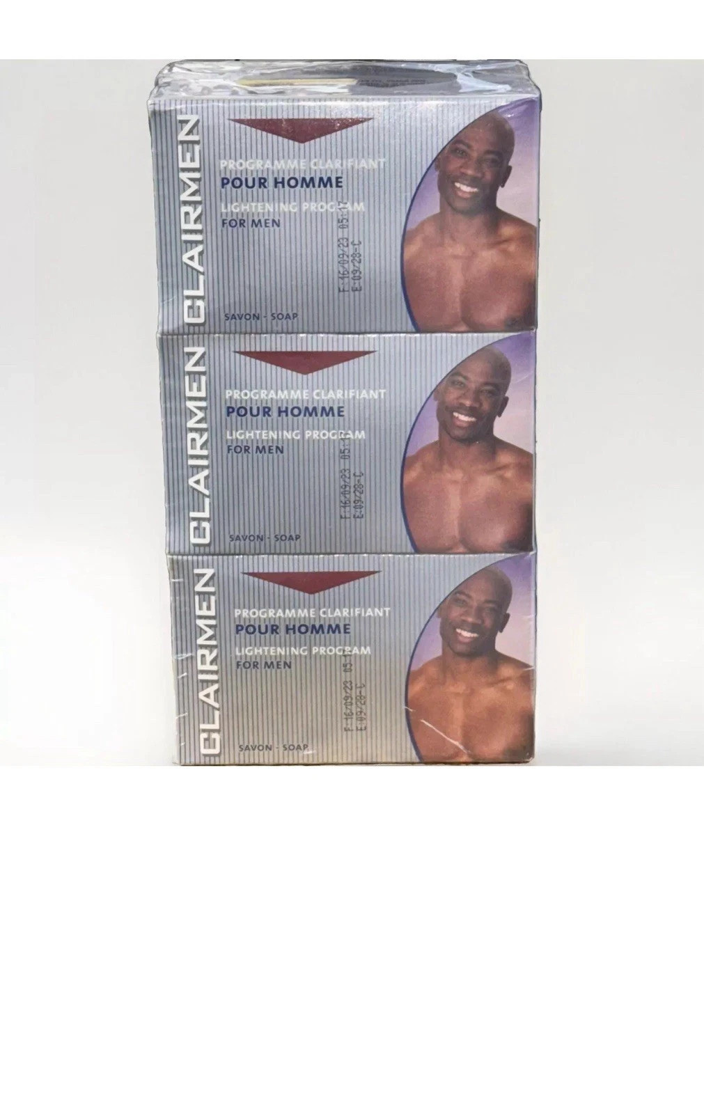 3 Pack Clairmen Lightening Soap 180g