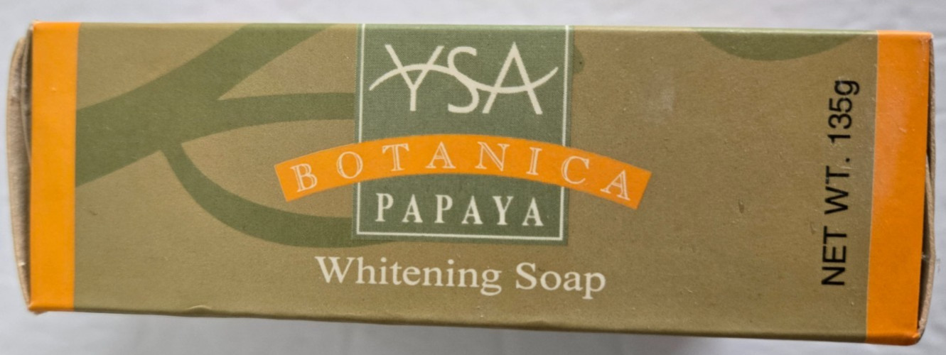 YSA BOTANICA PAPAYA WHITENING SOAP Brand New