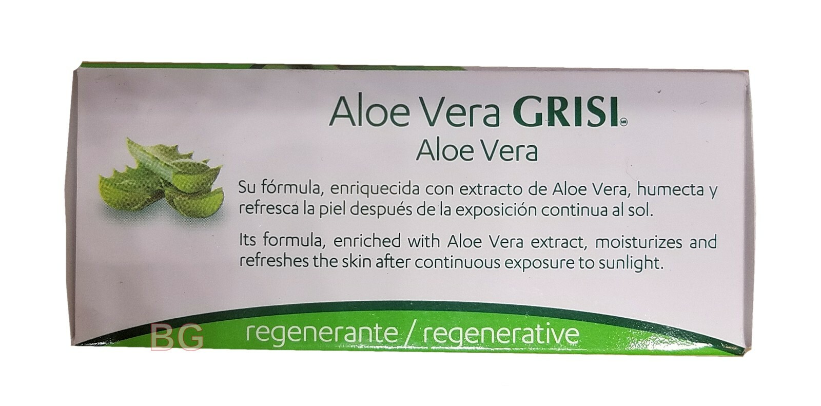 GRISI ALOE VERA SOAP Scented Bar 3.5oz Regenerate Hand Face Cleanser Jabon 1 Bar