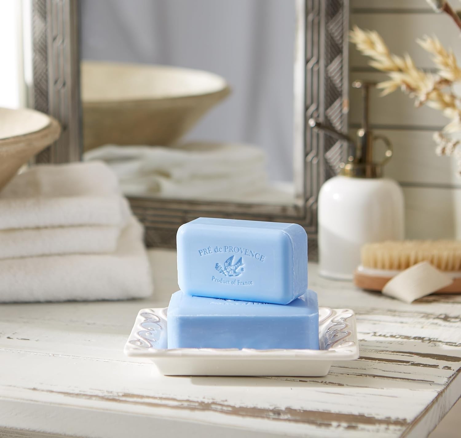 Organic Shea Butter Soap – Quad Milled Artisan Bar, Enlivening Starflower Scent