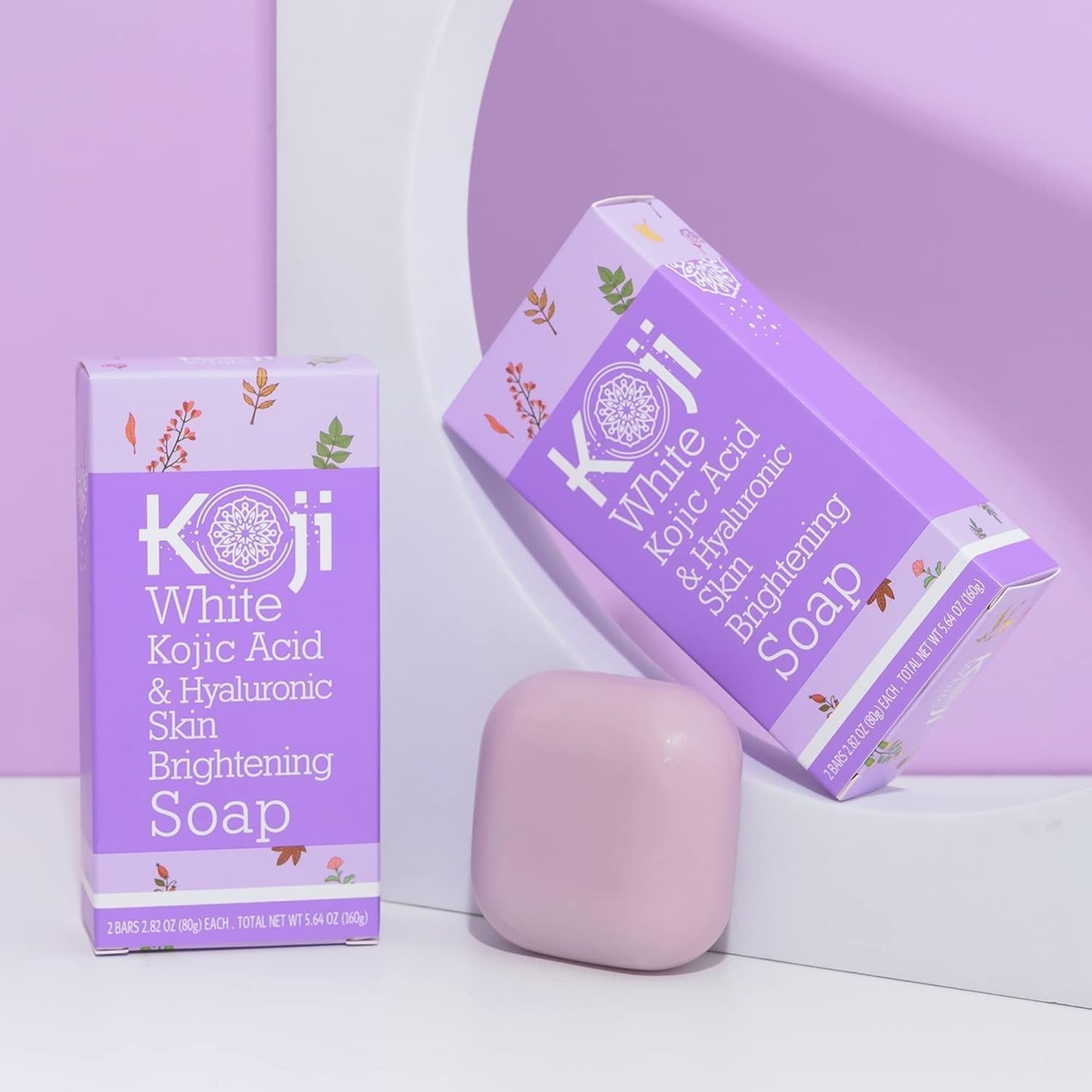 Jabon Blanqueador Koji White Acido Kojico y Acido Hialuronico Hidratacion Facial