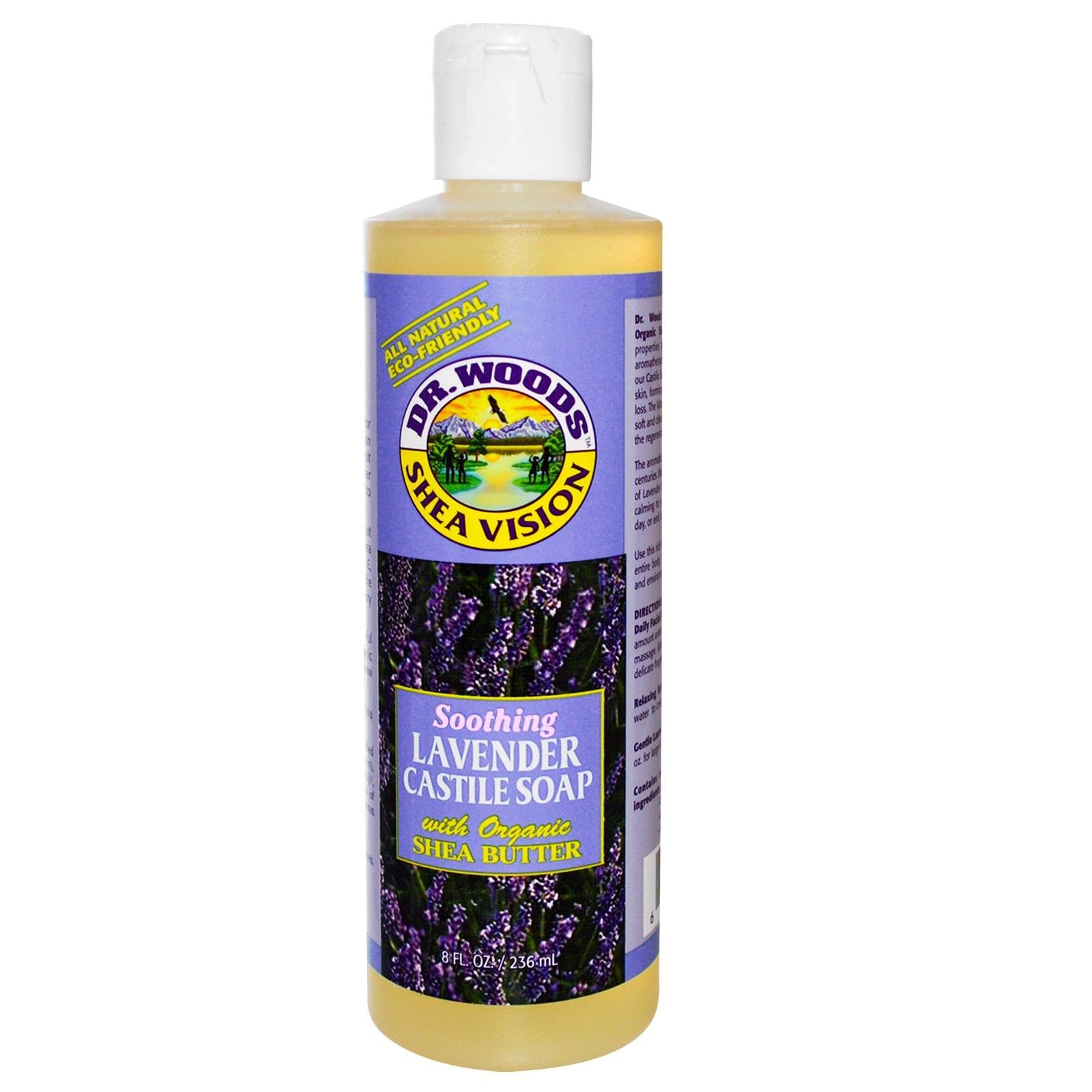 Dr. Woods Lavender Soap with Organic Oil, 8 Ounce 8 Fl Oz (Pack of 1)