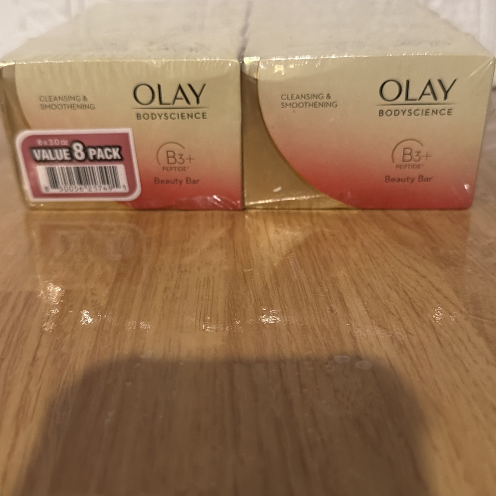 Olay Bodyscience Beauty Bar 8 Pack NEW Cleansing Bar Soap Retired Discontinued