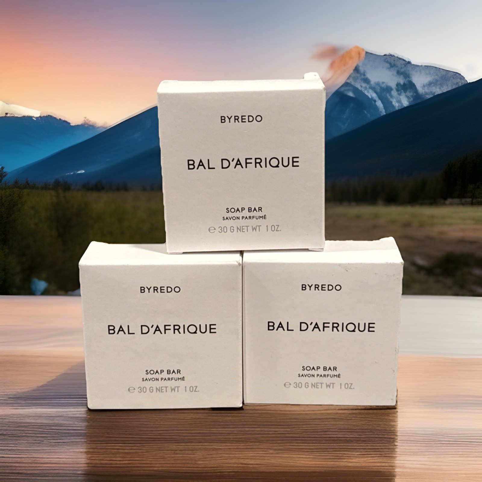 NEW 10x BYREDO Bal D’Afrique Soap Bars 1 Oz 30G Beige – Set of 10 Bars