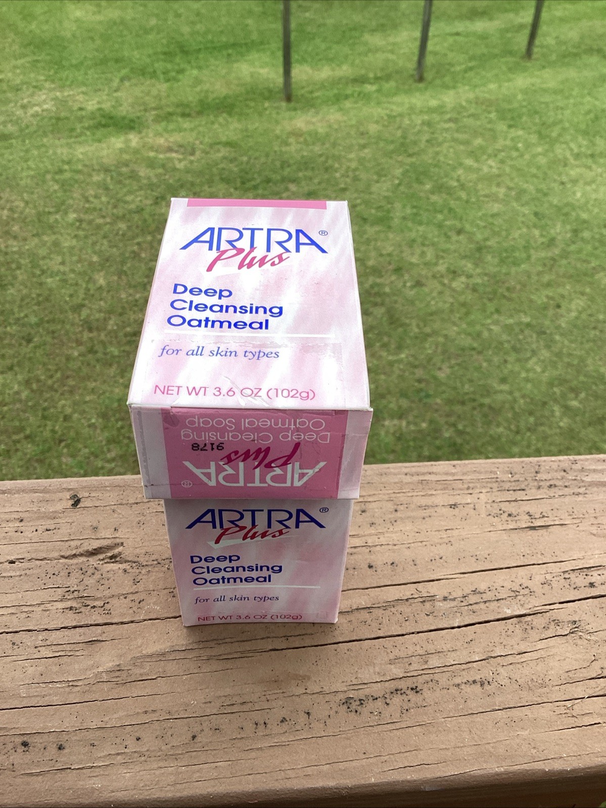 Artra Plus Deep Cleansing Oatmeal Soap 3.6 Oz. Each Lot of 2
