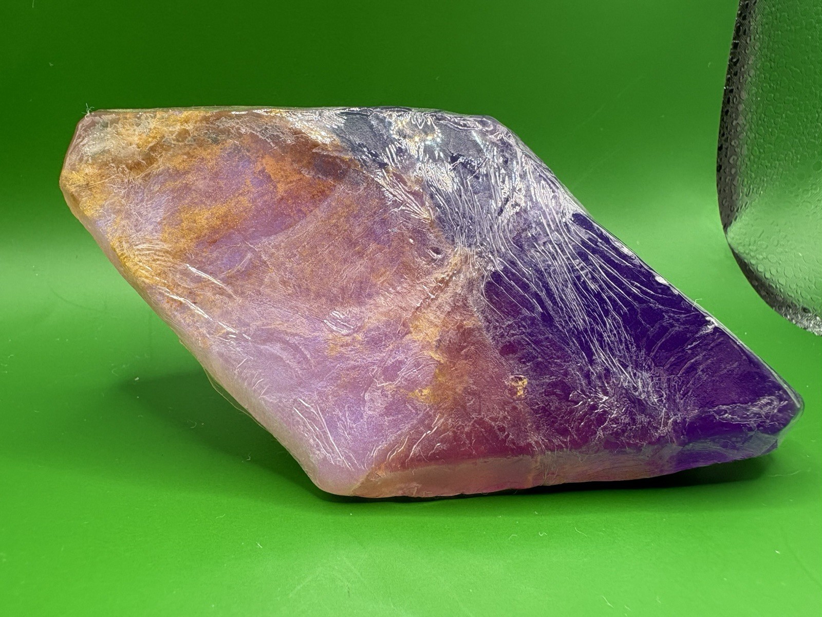 SoapRocks Amethyst Gemstone Soap Bar 6 oz Purple Crystal Bath Gift USA