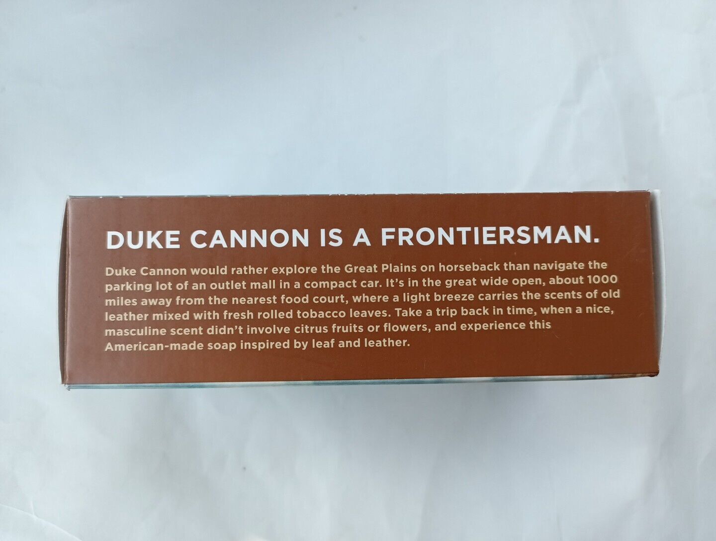 Duke Cannon Big Ass Brick Of Soap Leaf & Leather 10 oz – New