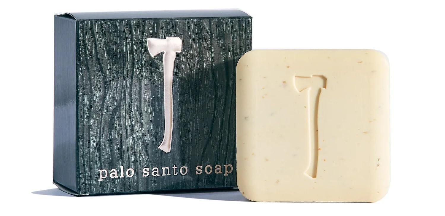 PALO SANTO Exfoliating Soap | Vegan | Made in USA | 5.4 ounce bar