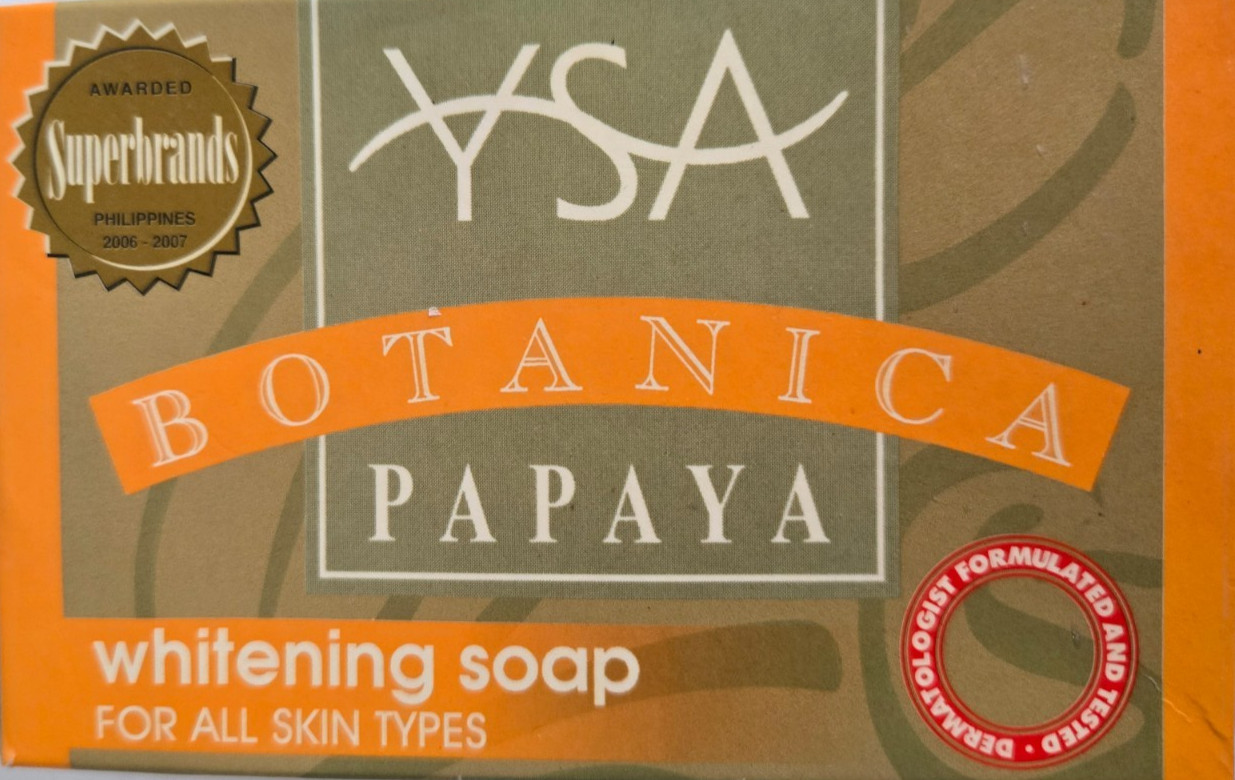 YSA BOTANICA PAPAYA WHITENING SOAP Brand New