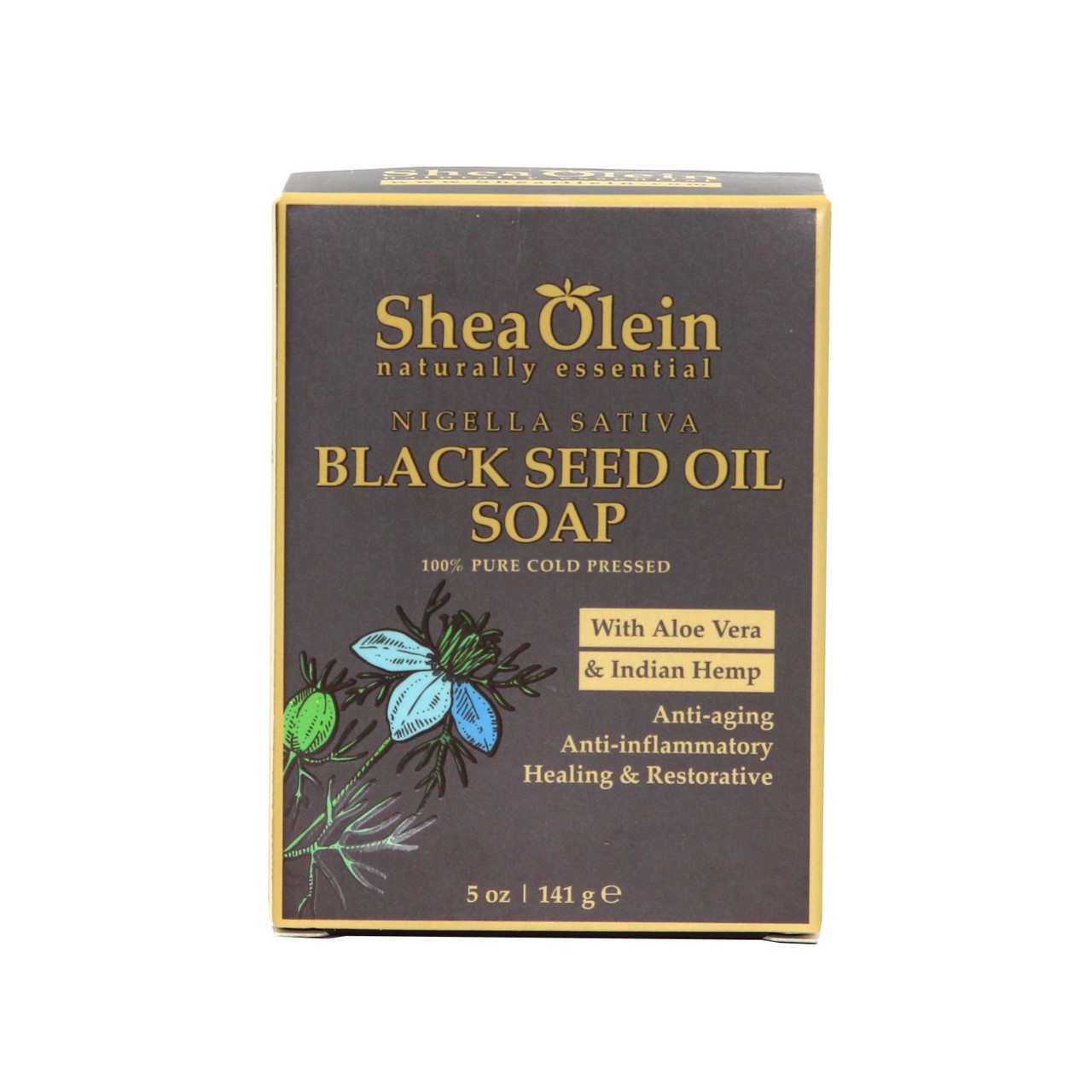 Shea Olein: Black Seed Oil Soap – 5 oz