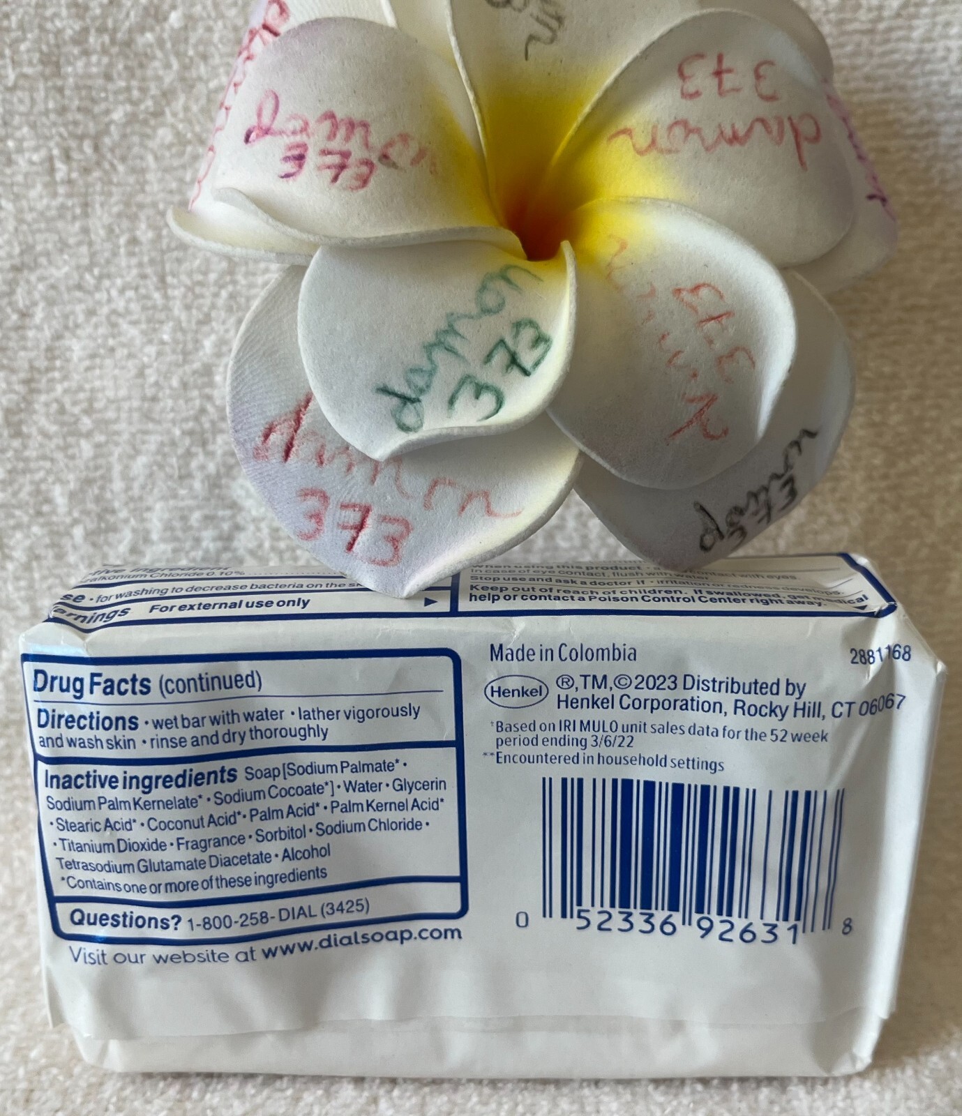 DIAL*WHITE*ANTIBACTERIAL Refresh & Renew DEODORANT SOAP~~4 OZ/113 g~~NEW/SEALED
