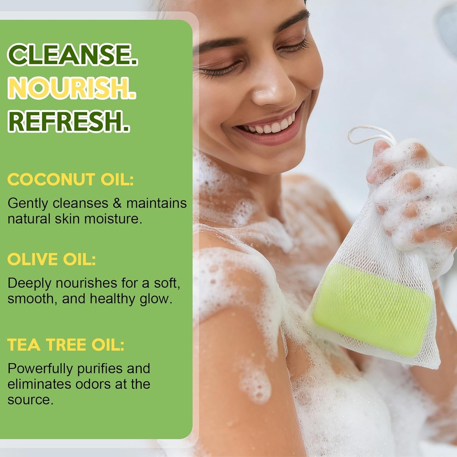 Antifungal Bar Soap – Tea Tree Oil Soap – Athlete’S Foot Treatment for Jock Itch