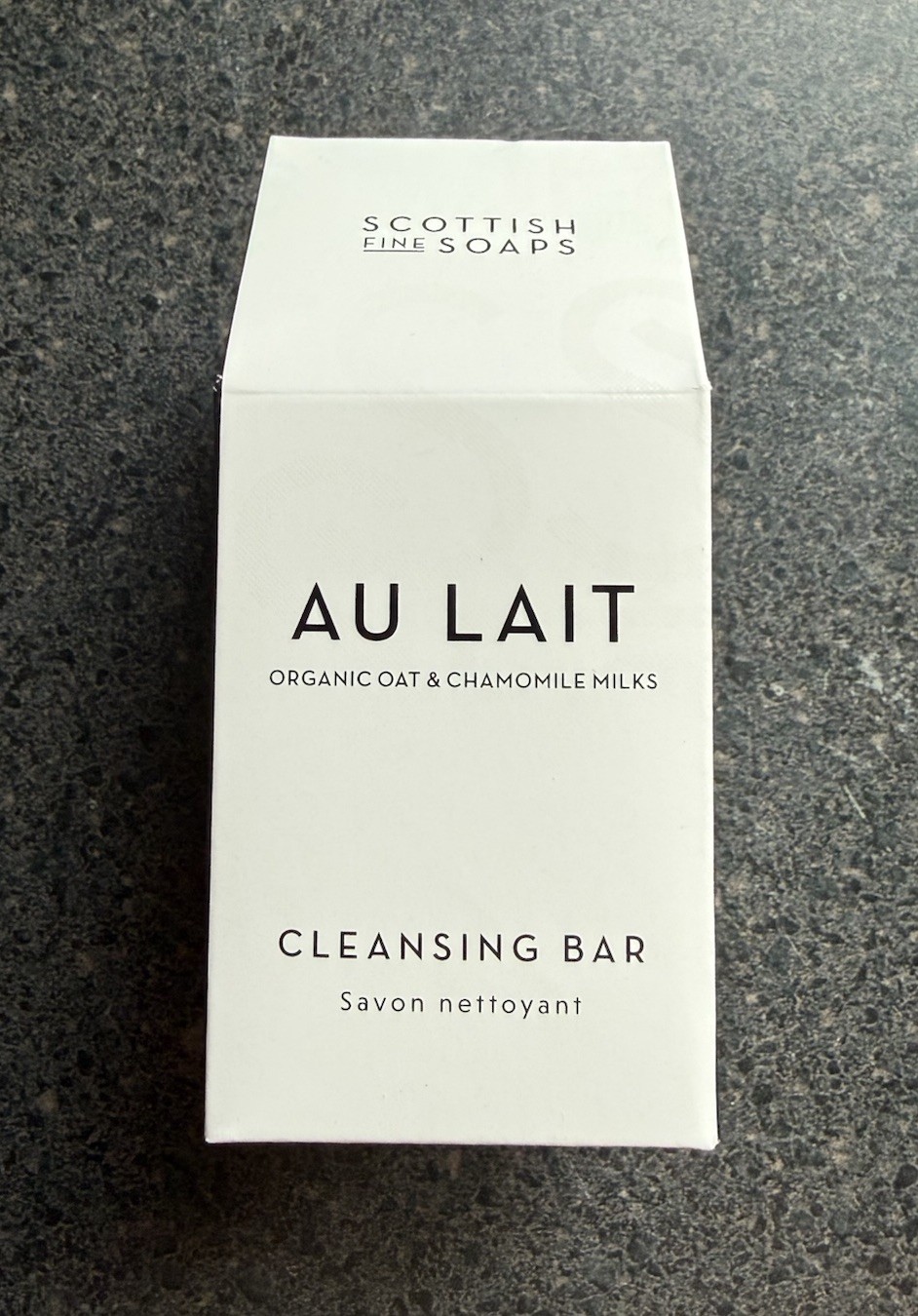 The Scottish Fine Soaps Co. AU LAIT Cleansing Bar Travel Size 3.5oz NIB