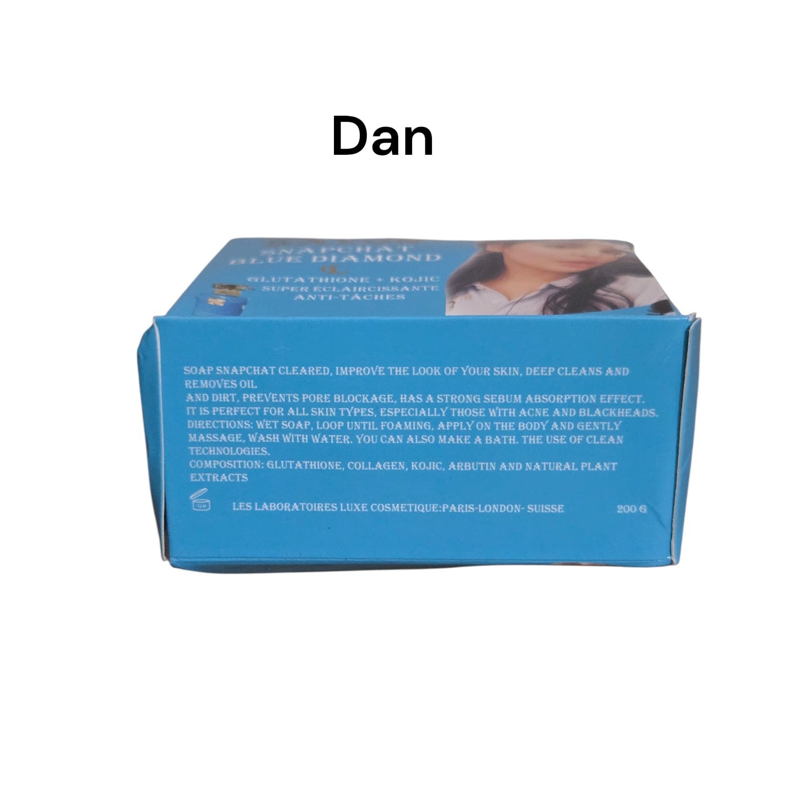 Snapchat Blue Diamond Soap 200g