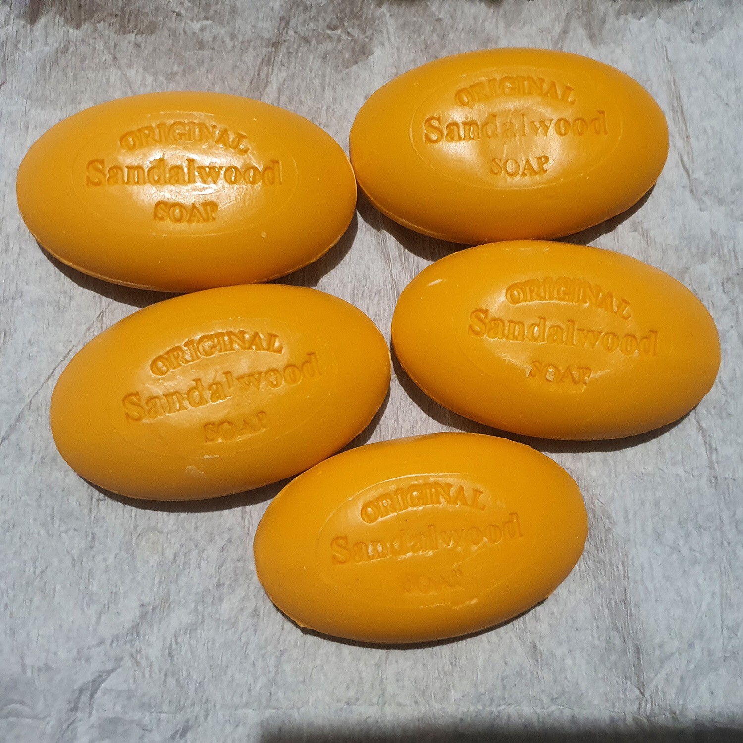 Rani Sandalwood Bathing Body Soap Ayurveda Natural Herbal Beauty Skin Glow 5 pcs