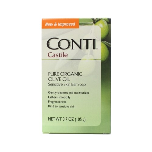 6 Pack Conti Castile Olive Oil Soap 3.7 Oz Each