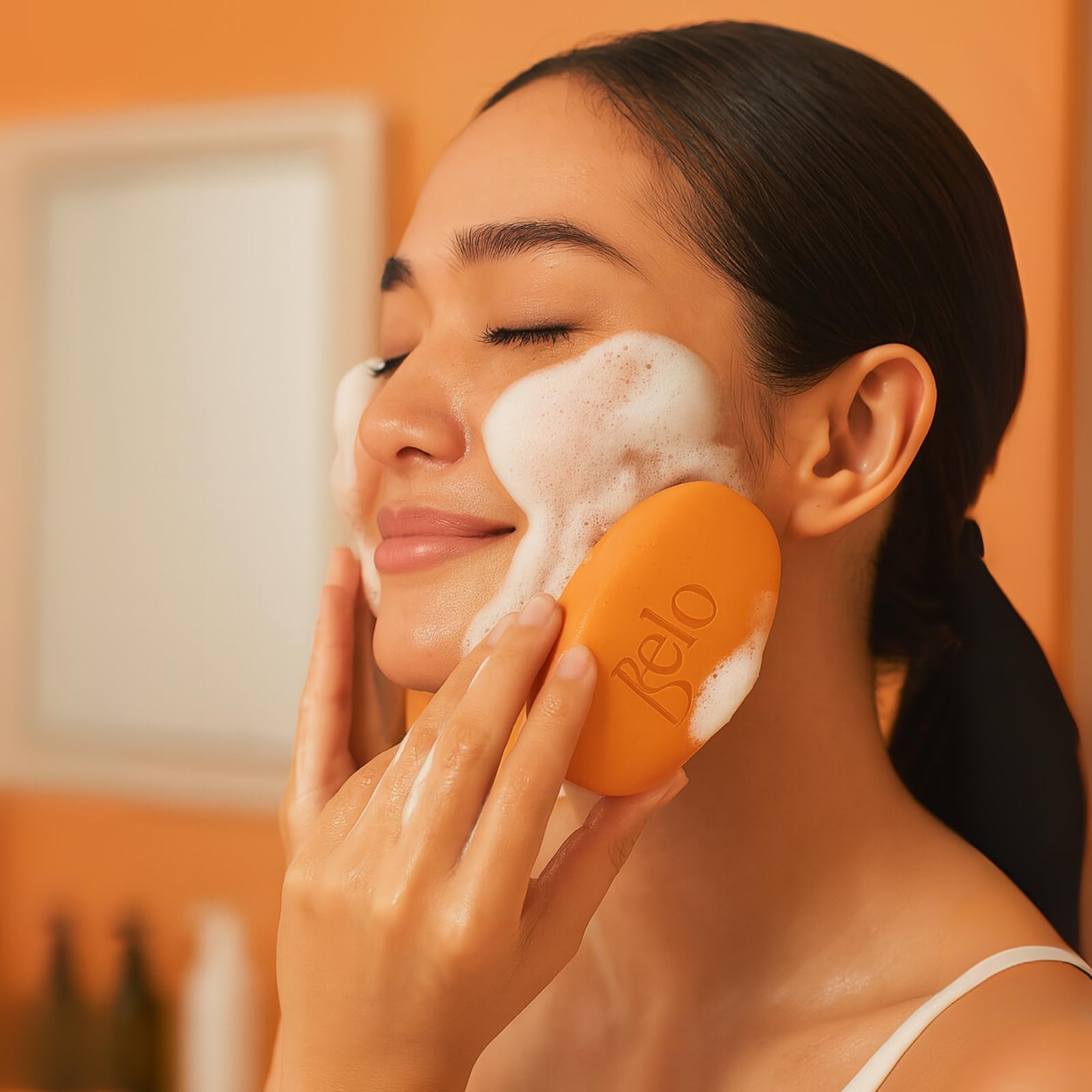 Belo Essentials Cleansing Soap Bar Gentle Exfoliating Soap – 135g