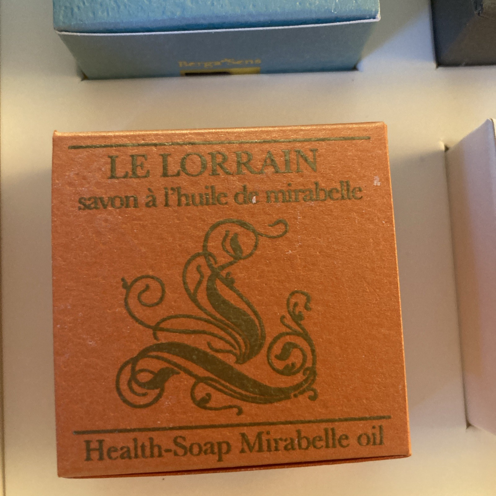 Vintage Berga’Sens French L’artisan Savonnier Soap Nancy 4 Piece