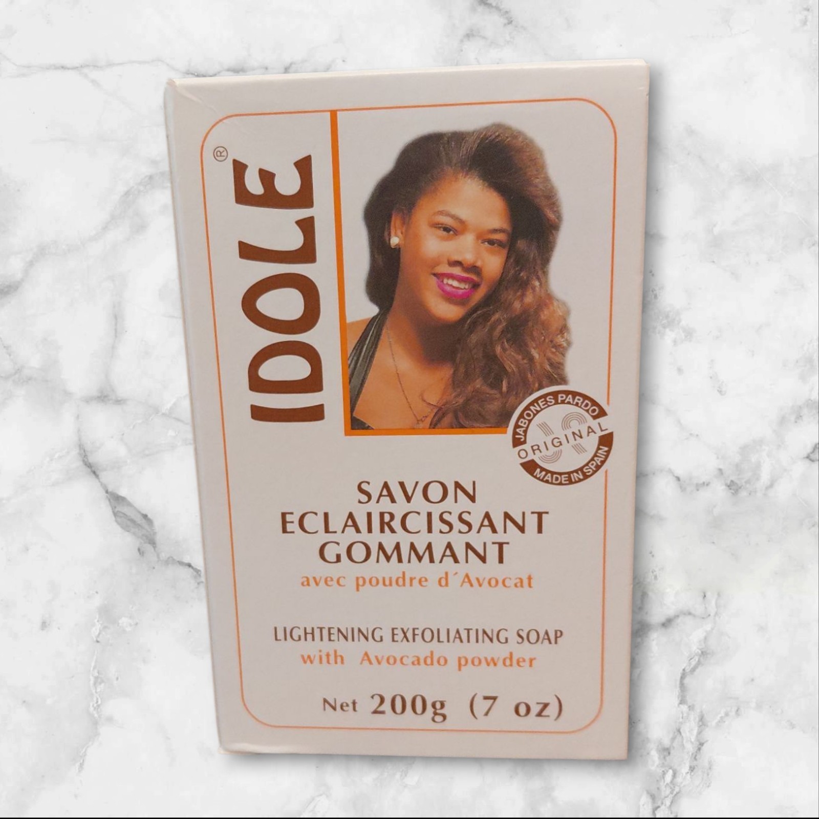 Idol Soap Eclaircissant Gommant Avc Poudre D Avocat 200gr Original