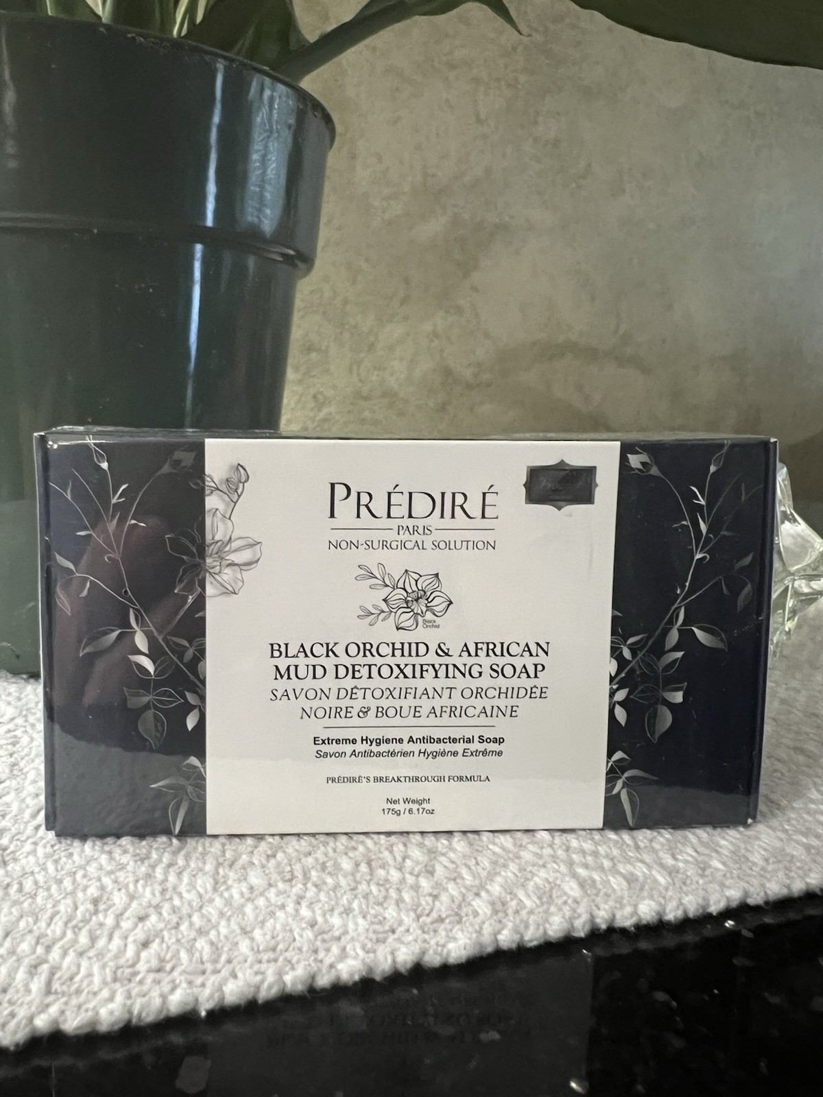 Predire Bar Soap, Black Orchid Mud Soap, Argan Renewal Soap, Multi-Vitamin Soap