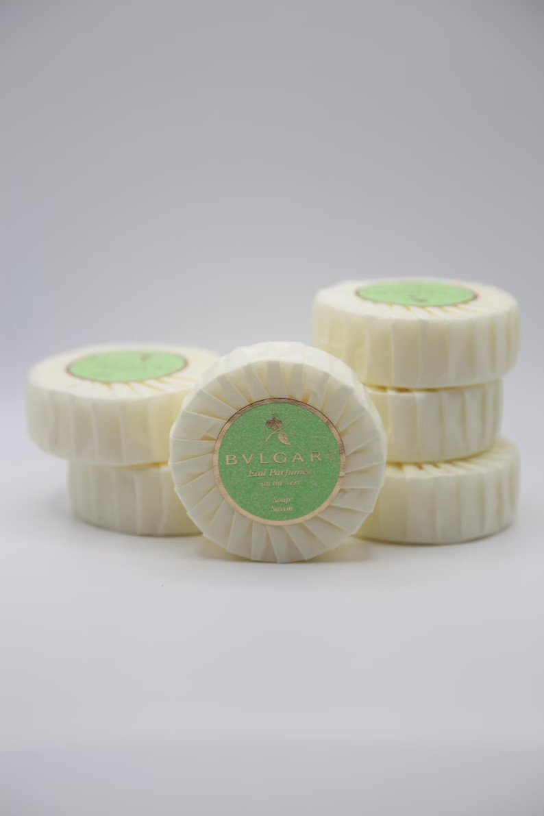 BVLGARI au thé Vert ( Green Tea ) Soap – 1.7oz / 50g Pack Of 3 NEW