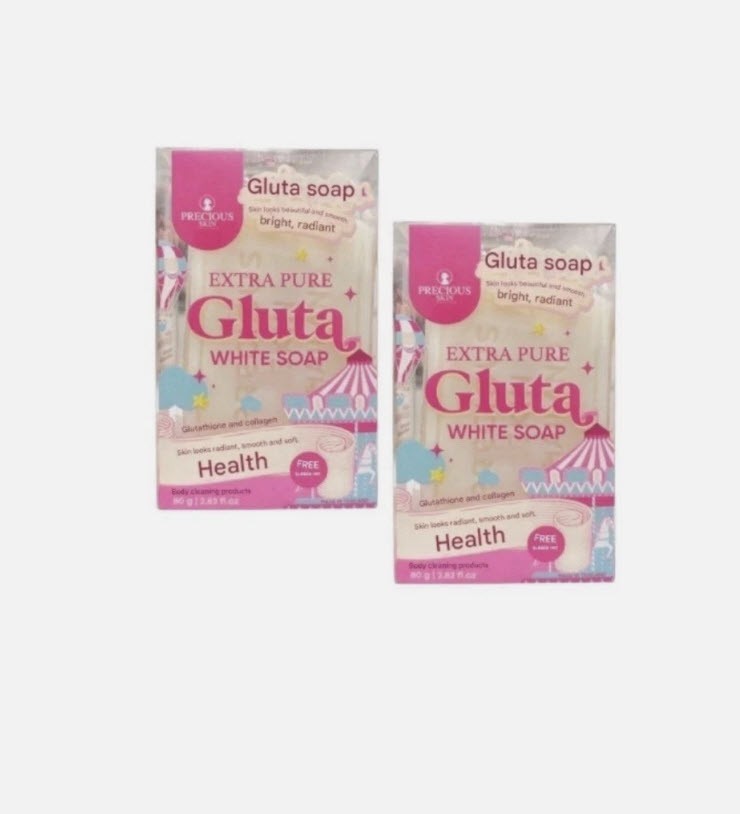 Precious Skin Thailand Extra Pure Gluta White Soap 2 Pack 80g each – USA SELLER