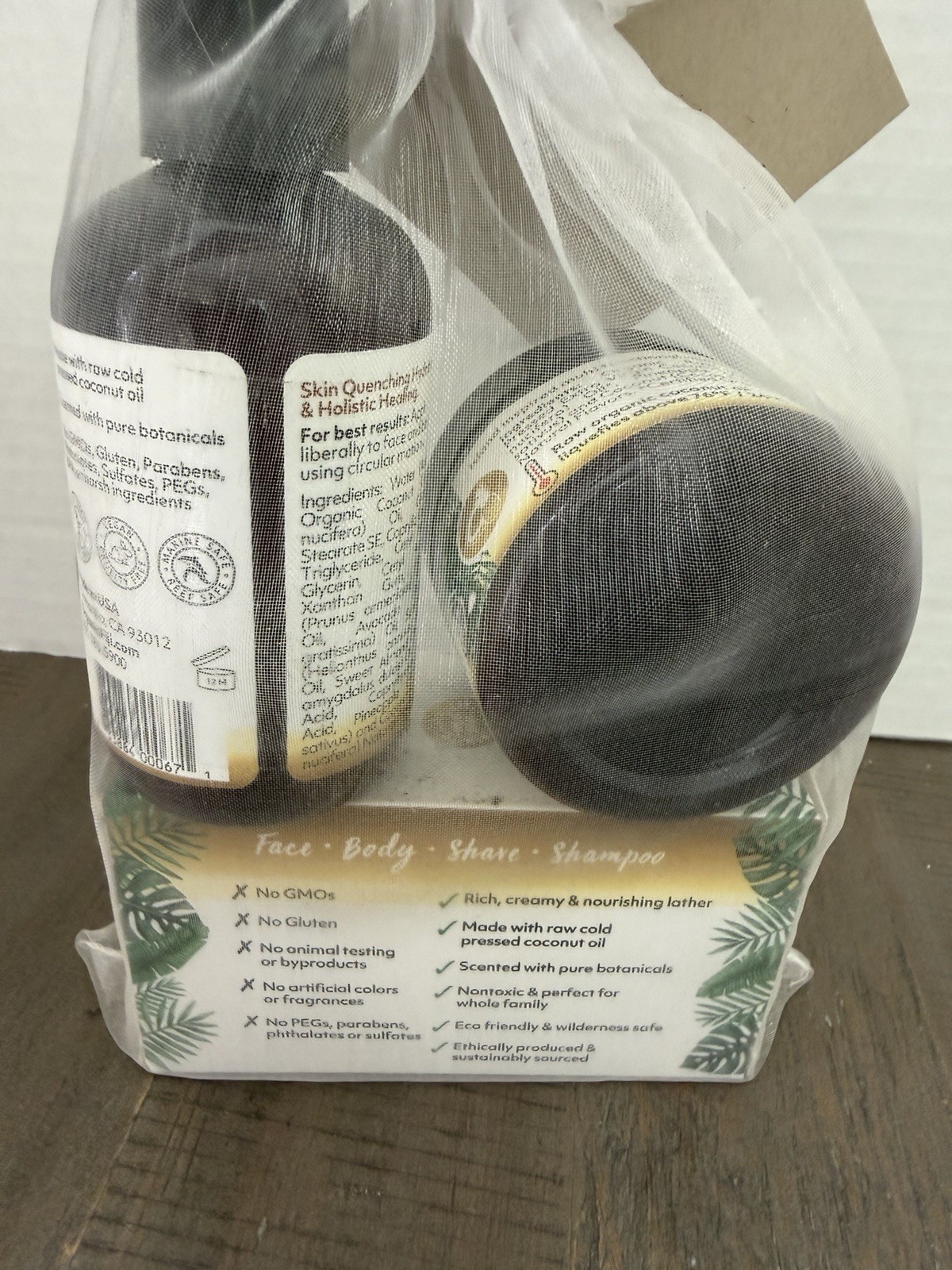 NEW – Organic Coco Fiji Pineapple Coconut Soap, Oil and Face & Body Lotion Set