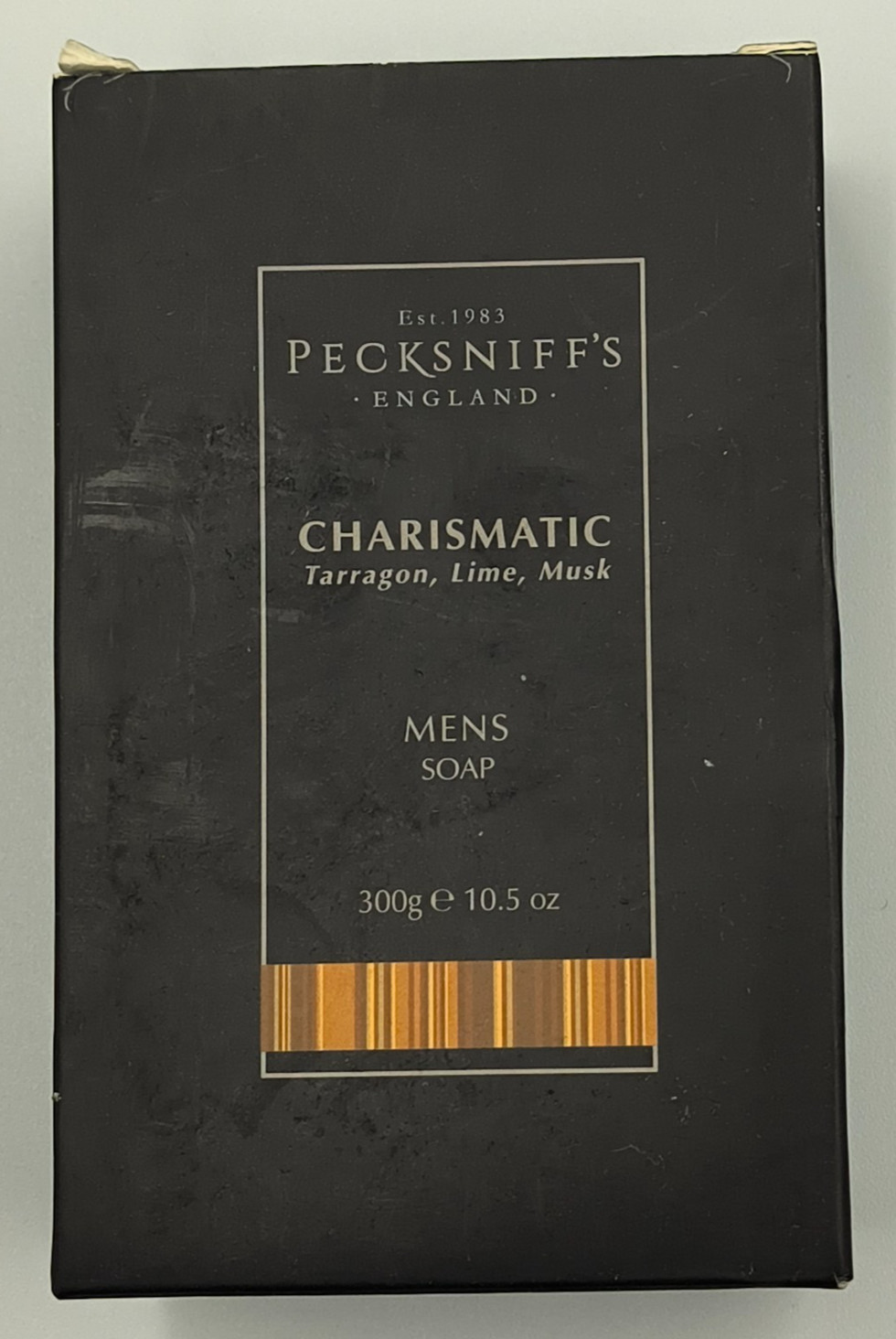 Pecksniff’s England Men’s Jumbo Bar Soap CHARISMATIC Tarragon, Lime, Musk