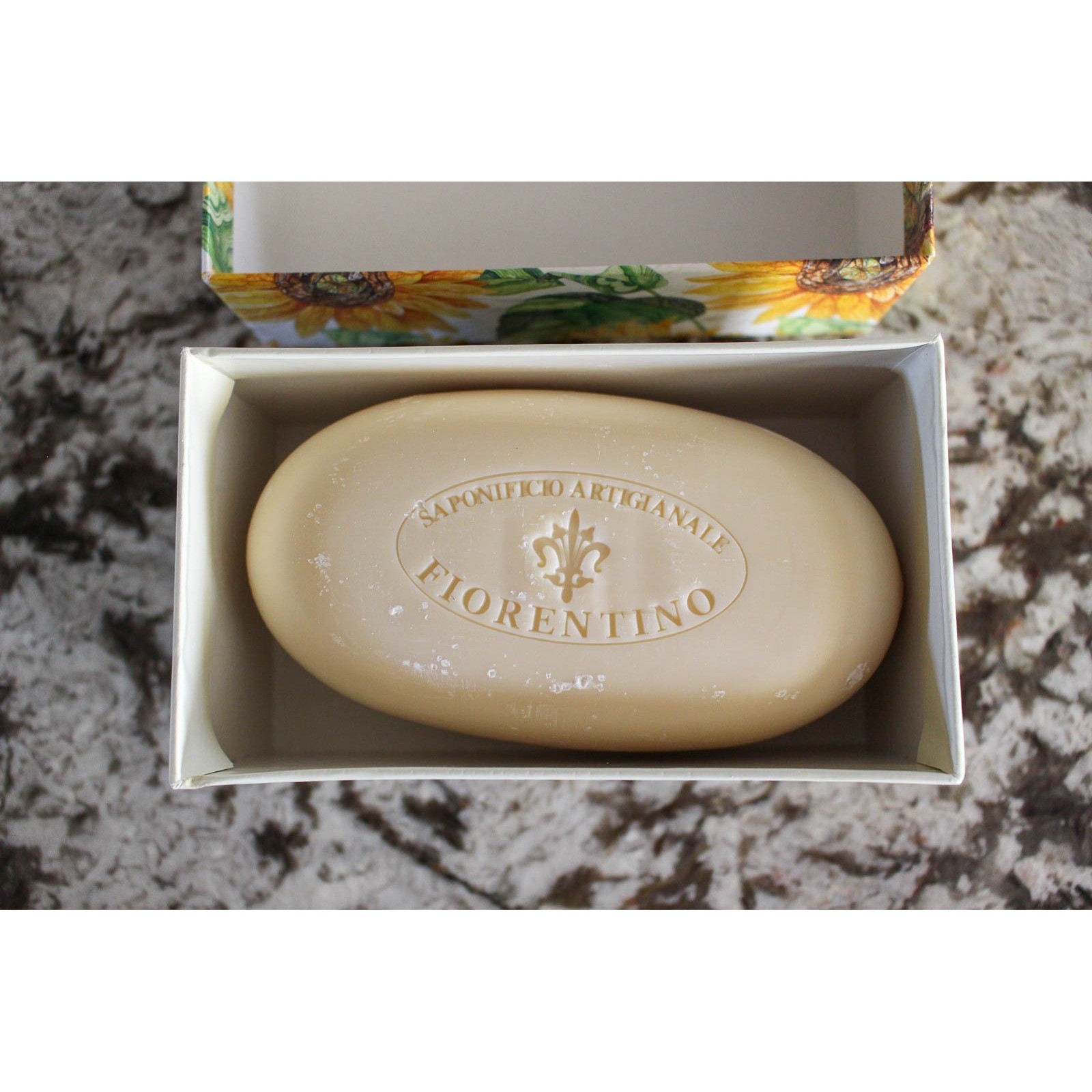 Saponificio Artigianale Fiorentino Soap 10.5 oz Sunflower Handmade in Italy