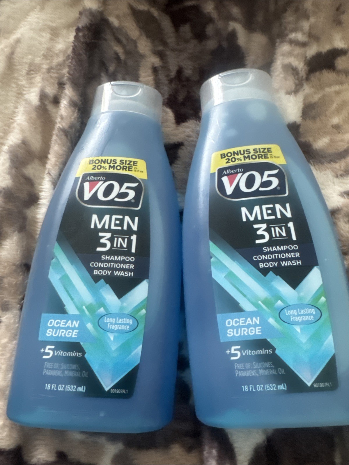 2 Vo5 Men 3 In 1 Shampoo Conditioner And Body Wash 18Fl Oz