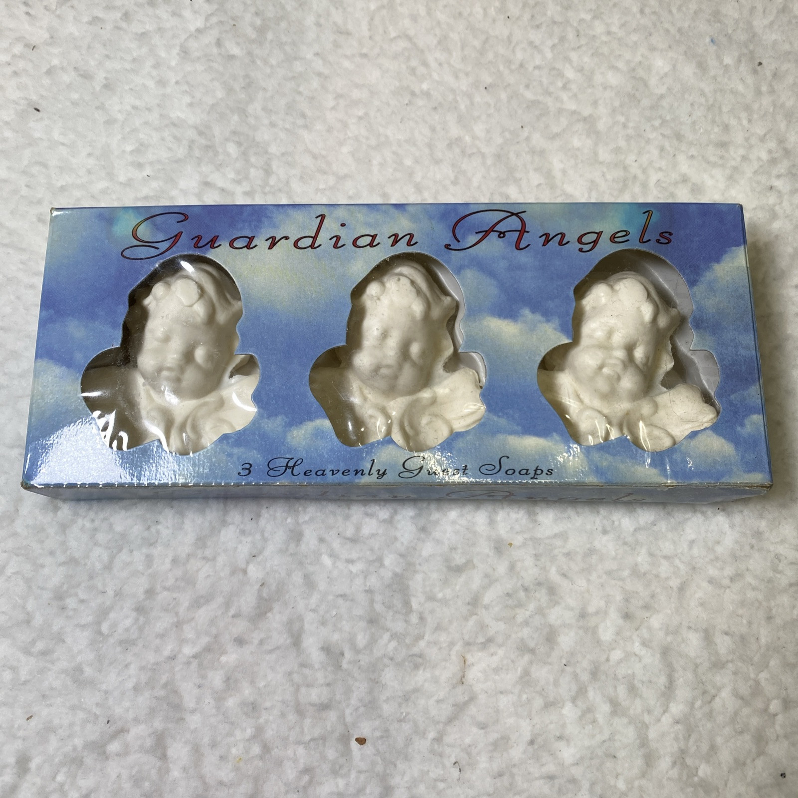 Guardian Angel Set of 3 Heavenly Guest Soaps New in Box Granny Core