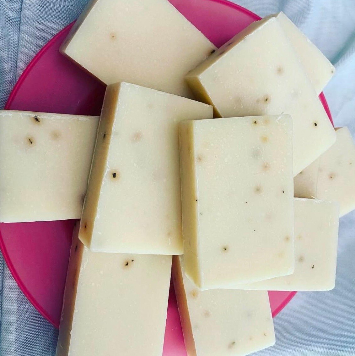 Homemade Soap Bar Eucalyptus & Aloe Vera 4.8Oz Chemical Free Organic All Natural
