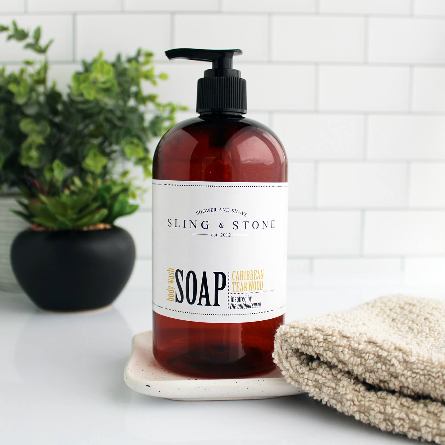 Sling & Stone Liguid soap for men