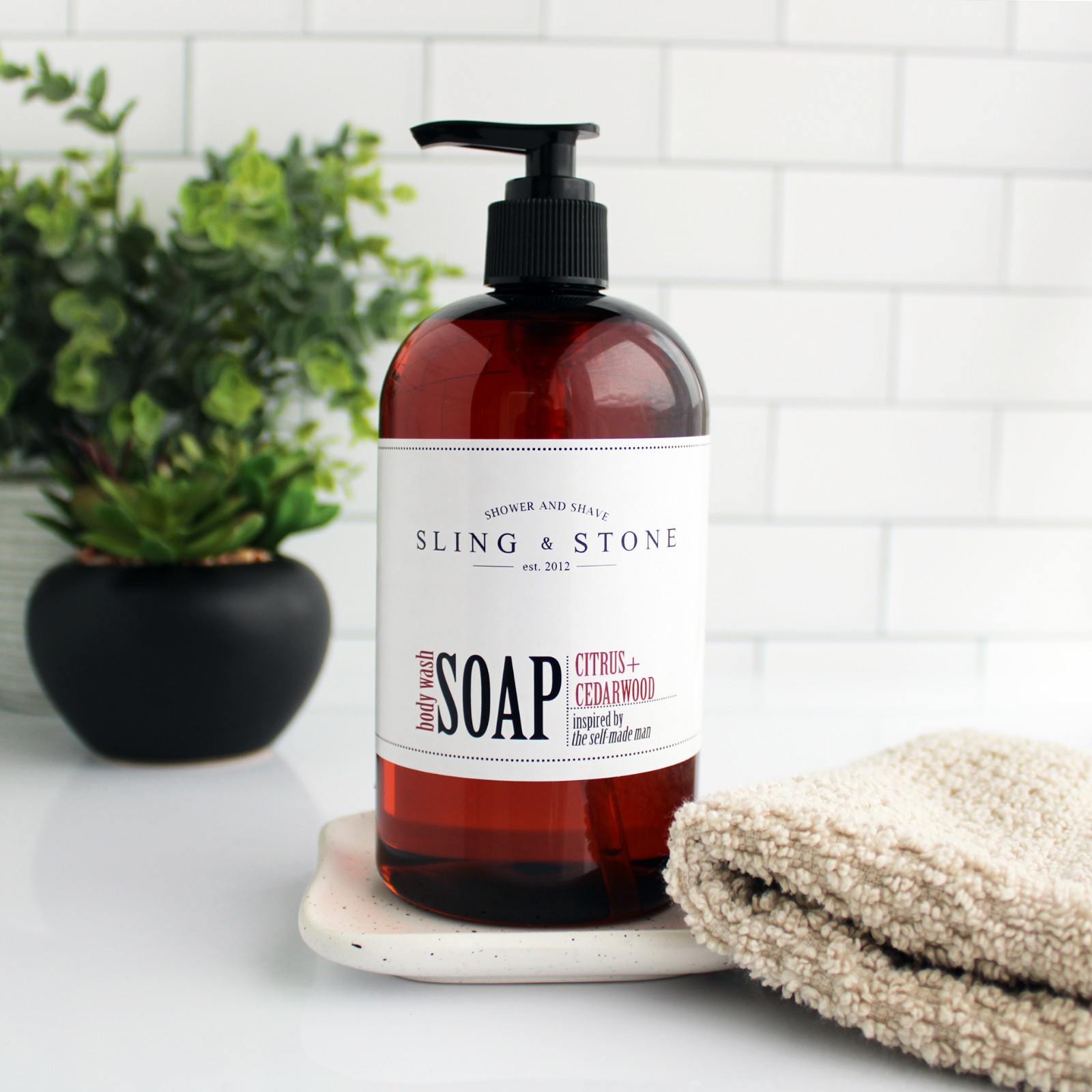 Sling & Stone Liguid soap for men