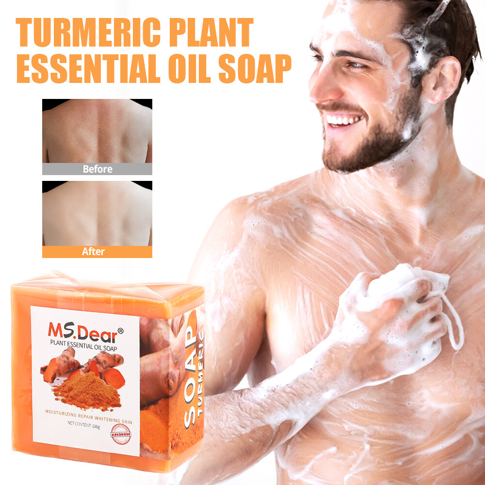 2 Pcs Tumeric Soap Dark Spots Skin Glow, Brighter Skin, Scars, All Skin types US