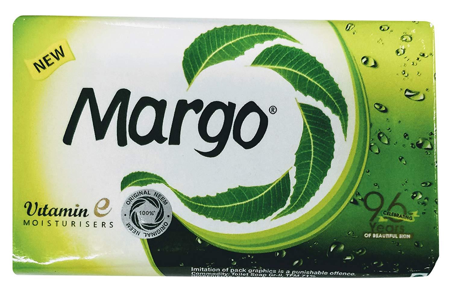 Margo Neem Original Soap Vitamin E Skin Anti Bacterial Tone Acne free shipping