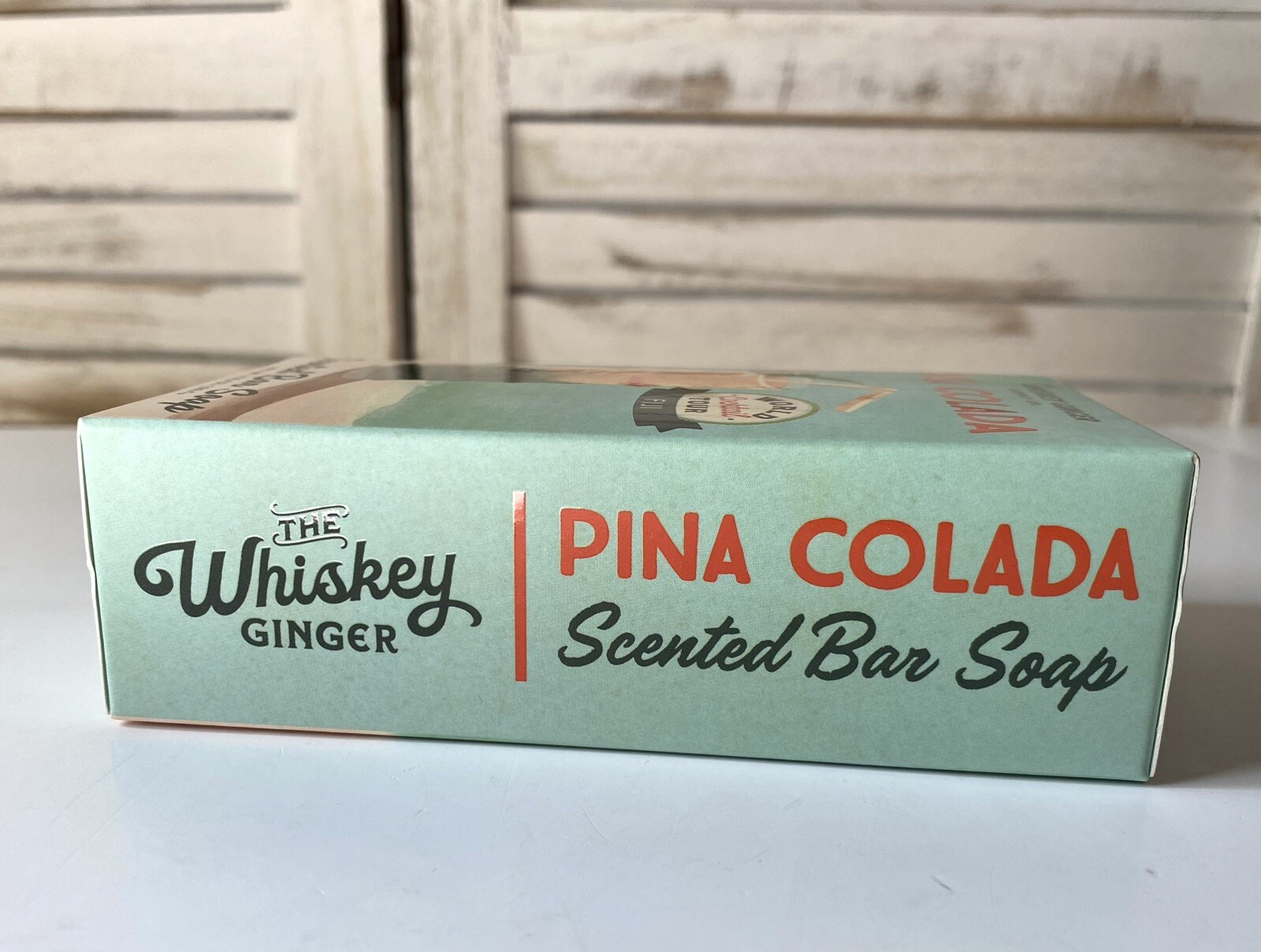 Tropical Memories PINA COLADA Scented Bar Soap Whiskey Ginger Supply Co 10.5 Oz