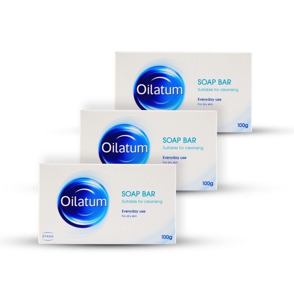 10 Box OILATUM Bar SOAP For Dry Skin 100g Gently Cleanses Moisturizes