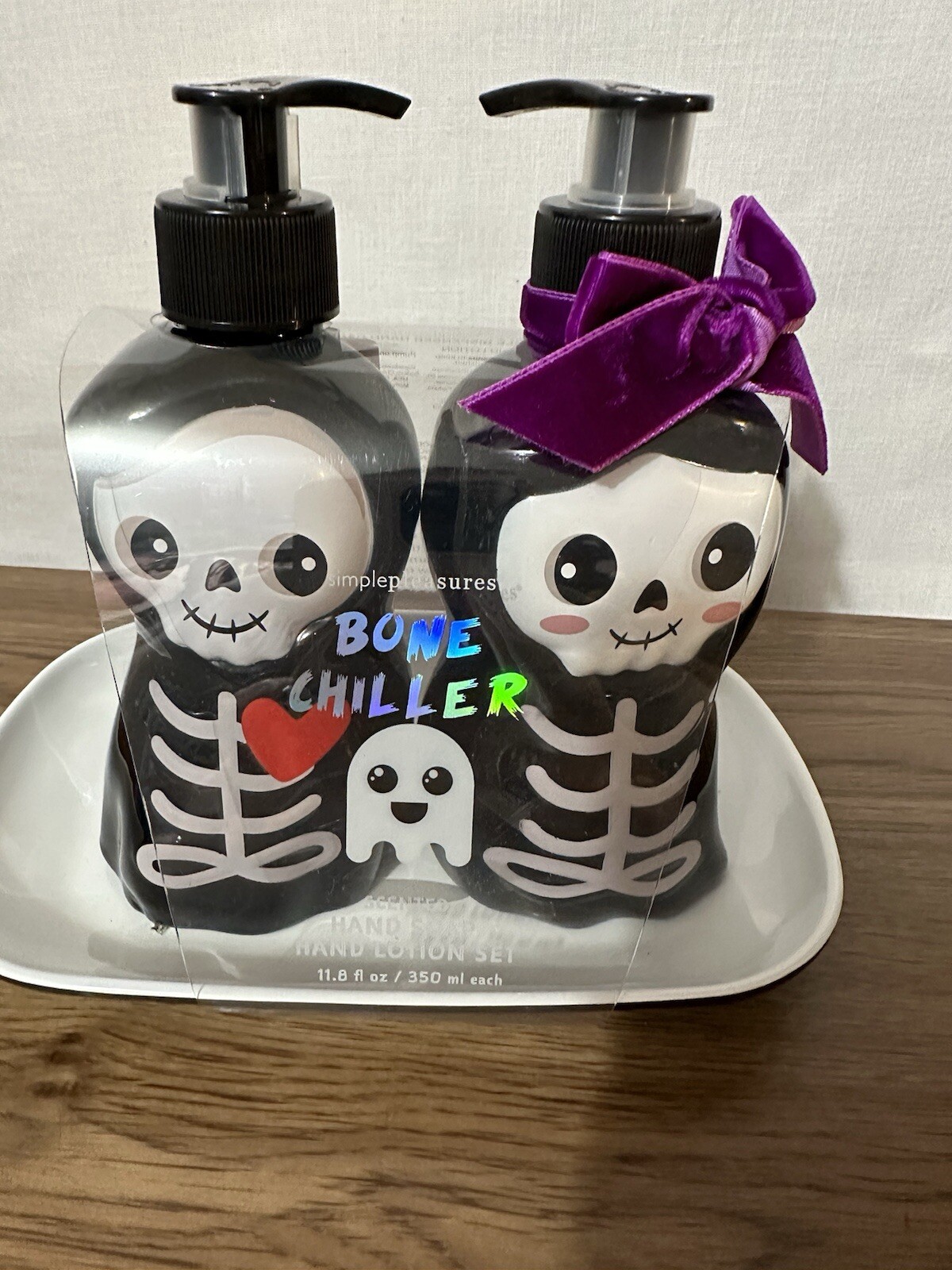 Halloween Dispenser Hand Soap And Lotion With Tray