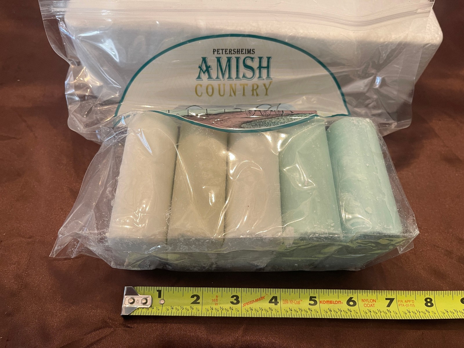 Petersheims Amish Country Bar Soap 5 Pack (Over 2 Pounds of Soap!)