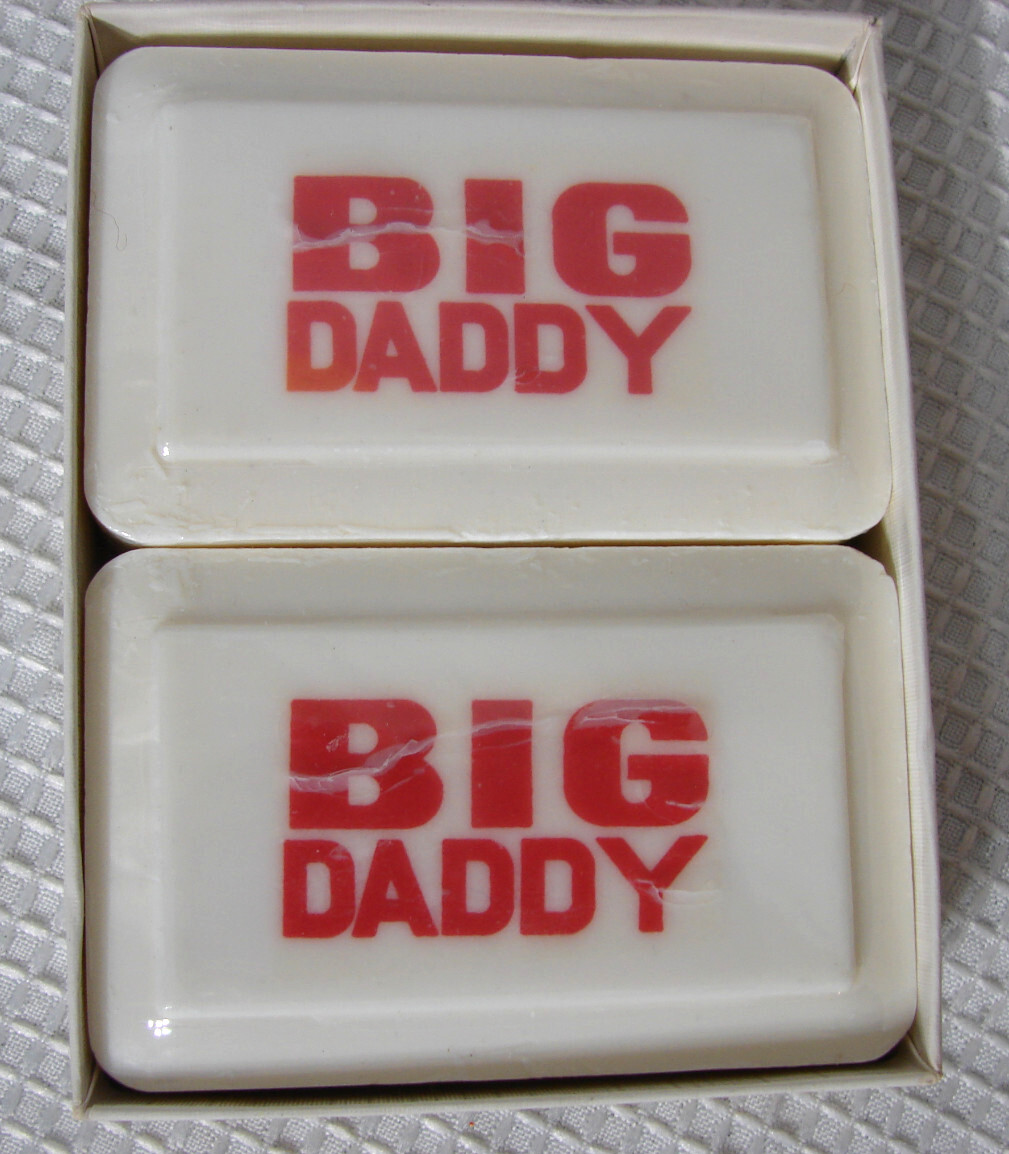 Vtg KATHERINE GRAY Big Daddy French Milled Soaps Sealed Fathers Day Gift Dad