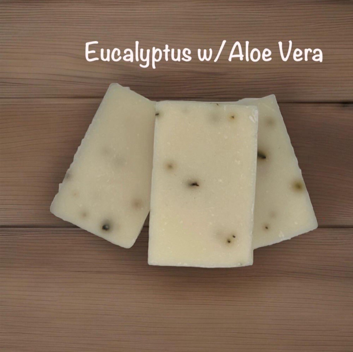 Homemade Soap Bar Eucalyptus & Aloe Vera 4.8Oz Chemical Free Organic All Natural